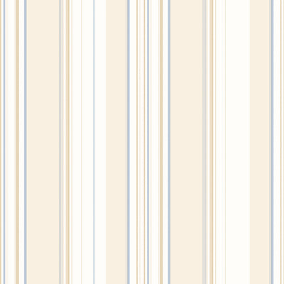 product image of Abstract Stripes Cream/Blue Wallpaper from the Kitchen Recipes Collection by Galerie Wallcoverings 54