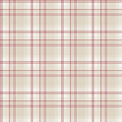product image for Checked Biege/Red Wallpaper from the Kitchen Recipes Collection by Galerie Wallcoverings 59