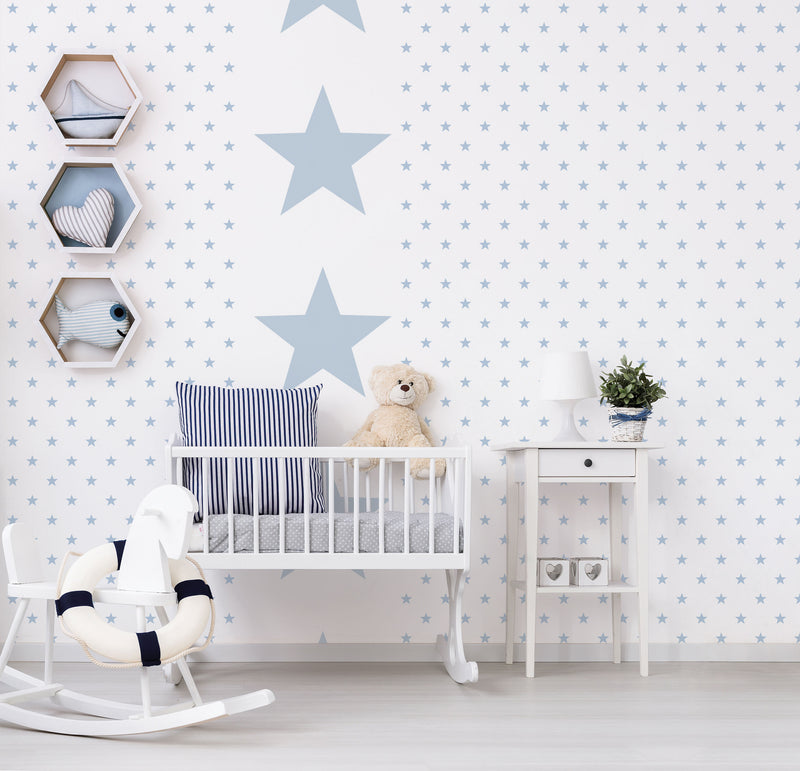 media image for Big Star Sky Wallpaper from the Deauville 2 Collection by Galerie Wallcoverings 250