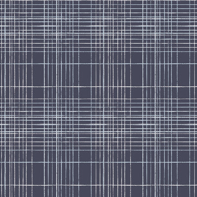 product image for Plaid Navy Wallpaper from the Deauville 2 Collection by Galerie Wallcoverings 92