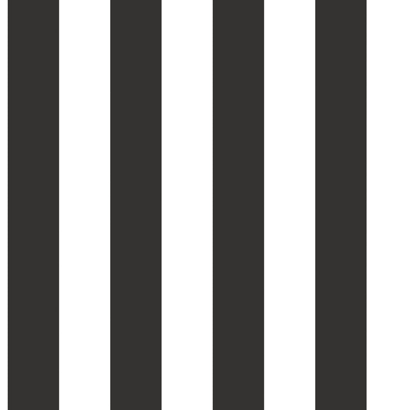 media image for Regency Stripe Black Wallpaper from the Deauville 2 Collection by Galerie Wallcoverings 266