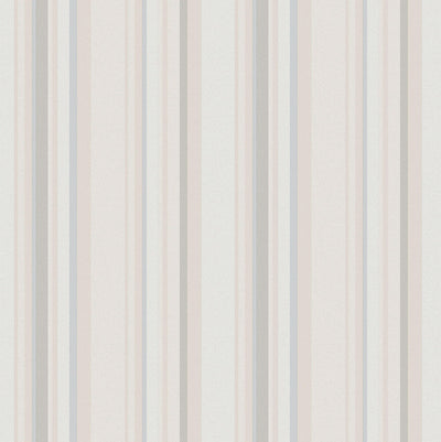 product image of Multi Stripe Wallpaper in Blue/Beige 524