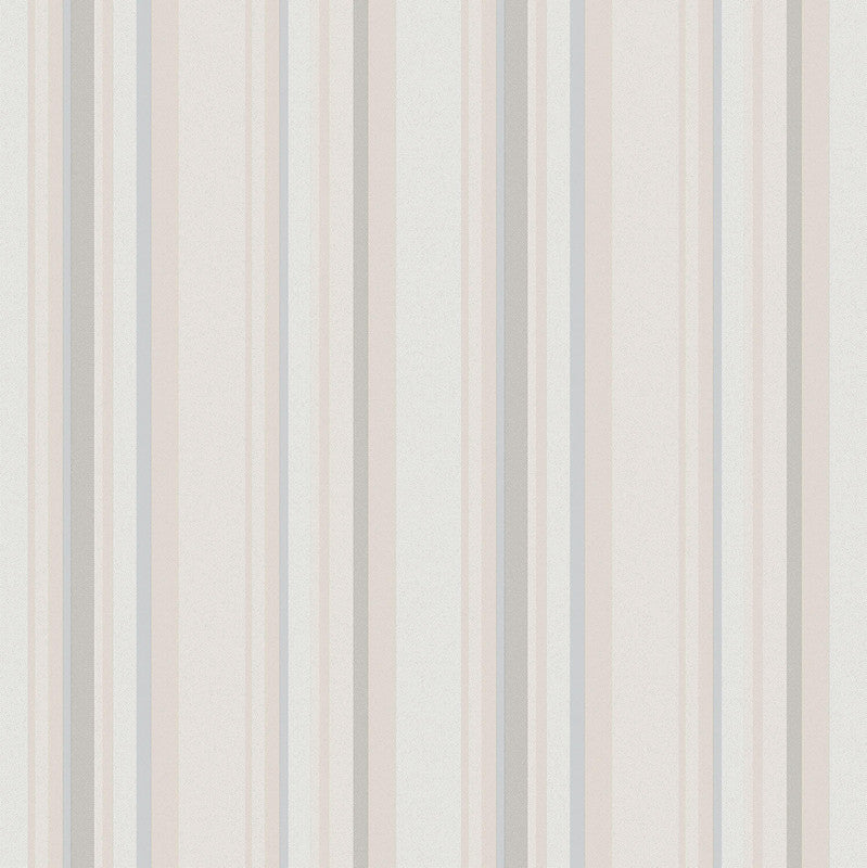 media image for Multi Stripe Wallpaper in Blue/Beige 245