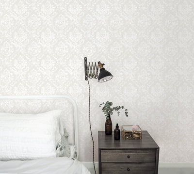 product image for Damask Grey Wallpaper from the Vintage Roses Collection by Galerie Wallcoverings 73