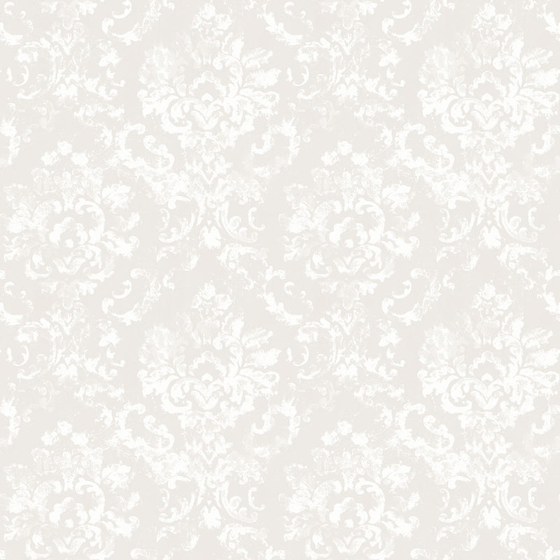 media image for Damask Grey Wallpaper from the Vintage Roses Collection by Galerie Wallcoverings 241