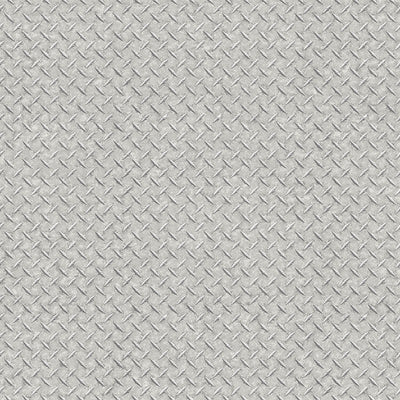 product image of sample diamond plate light silver grey wallpaper from the nostalgie collection by galerie wallcoverings 1 543