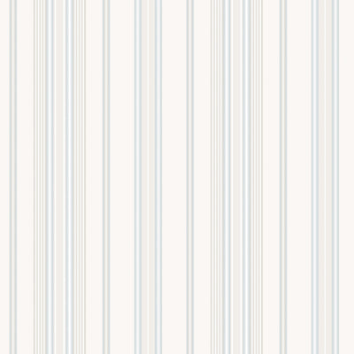 product image of Small Stripes Beige/Blue Wallpaper from the Vintage Roses Collection by Galerie Wallcoverings 550