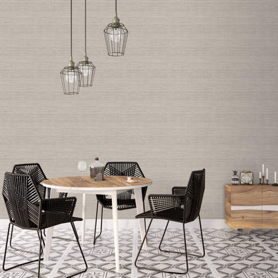 product image for Grasscloth Grey Wallpaper from the Just Kitchens Collection by Galerie Wallcoverings 37