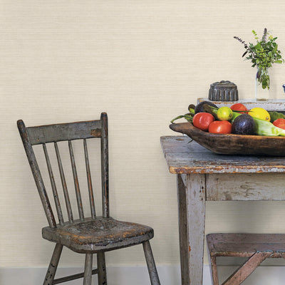 product image for Grasscloth Cream/Beige Wallpaper from the Just Kitchens Collection by Galerie Wallcoverings 43