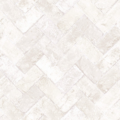 product image for Herringbone Brick Beige Wallpaper from the Just Kitchens Collection by Galerie Wallcoverings 38