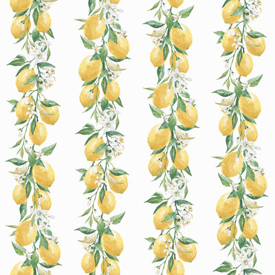 product image for Lemon Stripe Yellow/Green Wallpaper from the Just Kitchens Collection by Galerie Wallcoverings 14