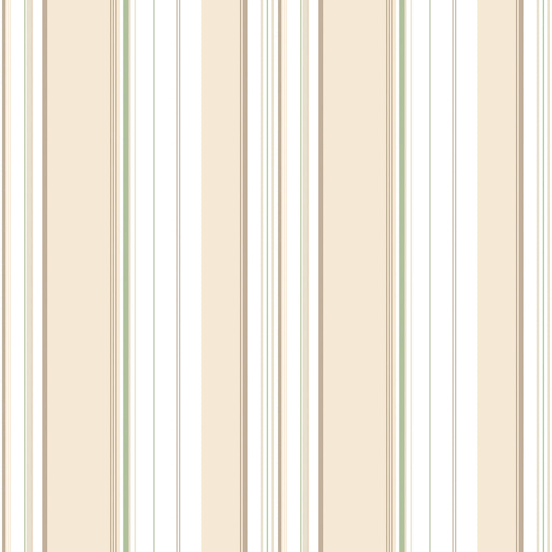 media image for Multi Stripe Taupe/Green Wallpaper from the Just Kitchens Collection by Galerie Wallcoverings 293