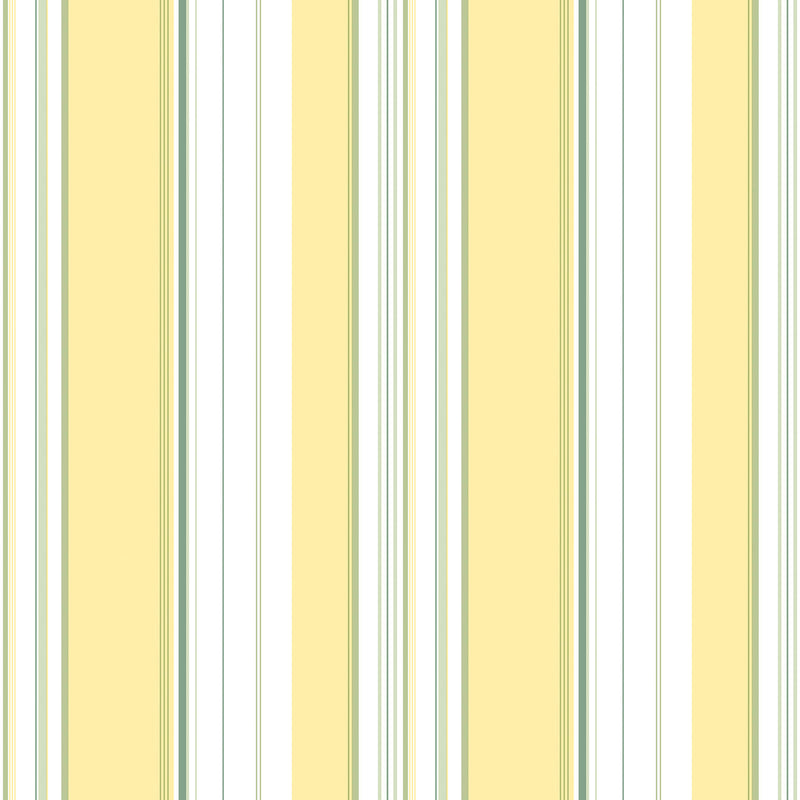 media image for sample multi stripe yellow green wallpaper from the just kitchens collection by galerie wallcoverings 1 239