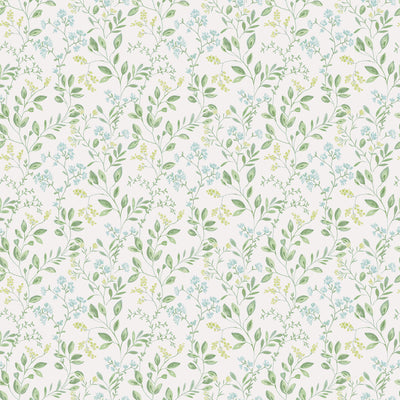 product image for Spring Leaf Trail Green/Blue Wallpaper from the Just Kitchens Collection by Galerie Wallcoverings 29