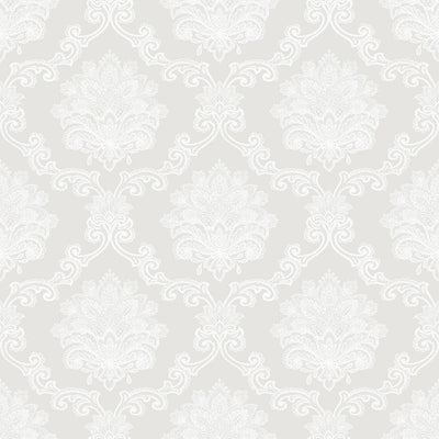 product image of Nordic Elements Damask Wallpaper in Cream 523