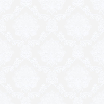 product image for Nordic Elements Damask Wallpaper in White 79