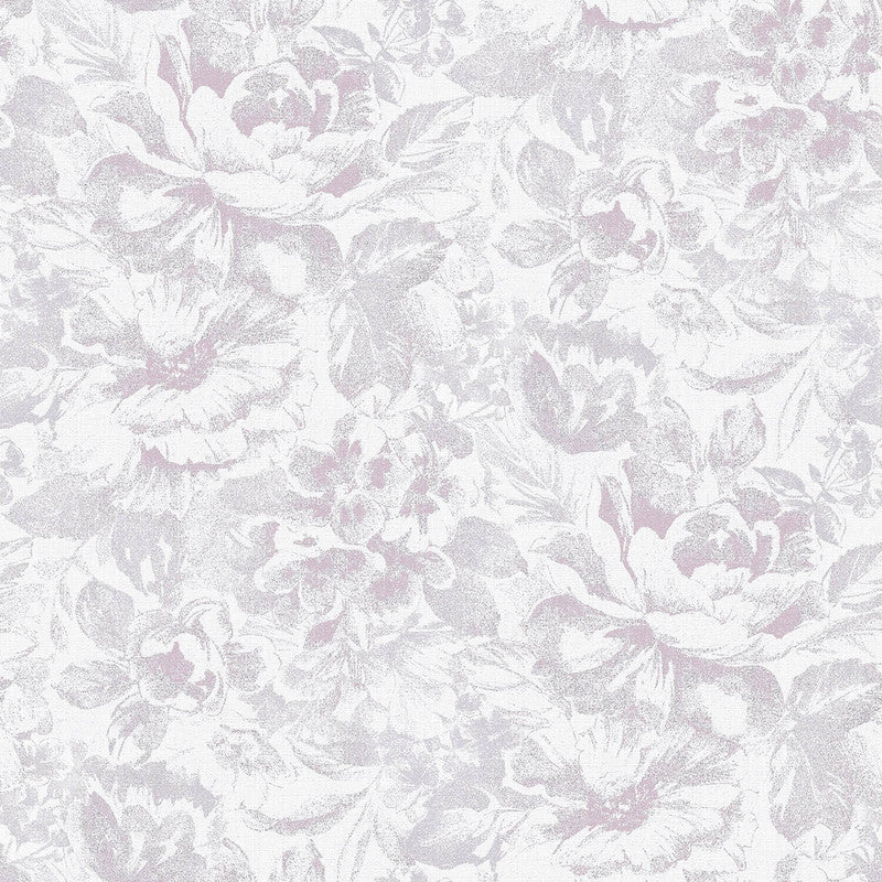 media image for Nordic Elements Floral Wallpaper in Pink 212