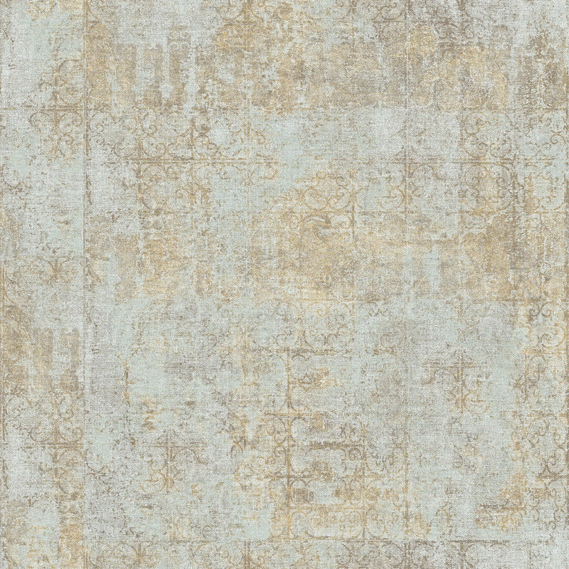 media image for Carpet Blue Wallpaper from the Global Fusion Collection by Galerie Wallcoverings 269