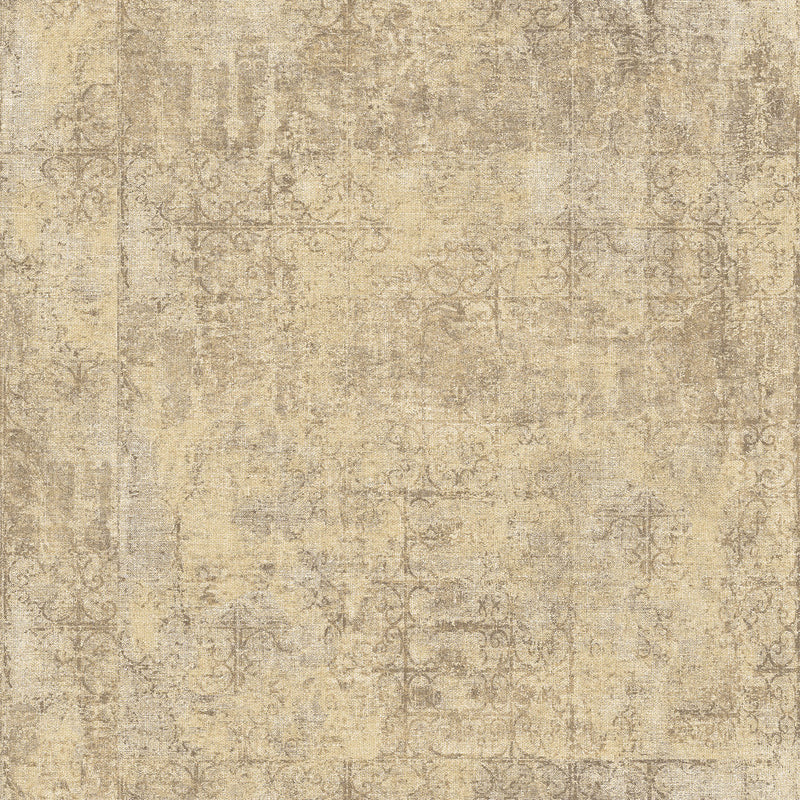 media image for Carpet Ochre Wallpaper from the Global Fusion Collection by Galerie Wallcoverings 280