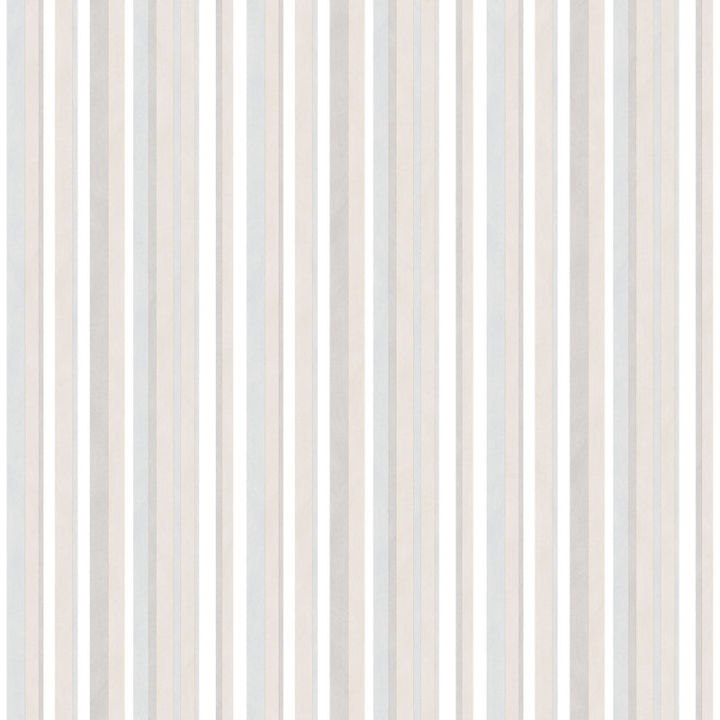 media image for Multi Striped Neutral Wallpaper from the Just 4 Kids 2 Collection by Galerie Wallcoverings 222