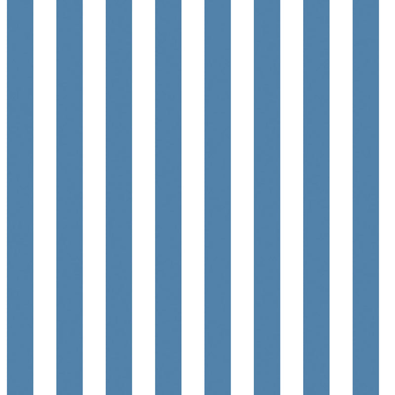 media image for Striped Blue Wallpaper from the Just 4 Kids 2 Collection by Galerie Wallcoverings 285