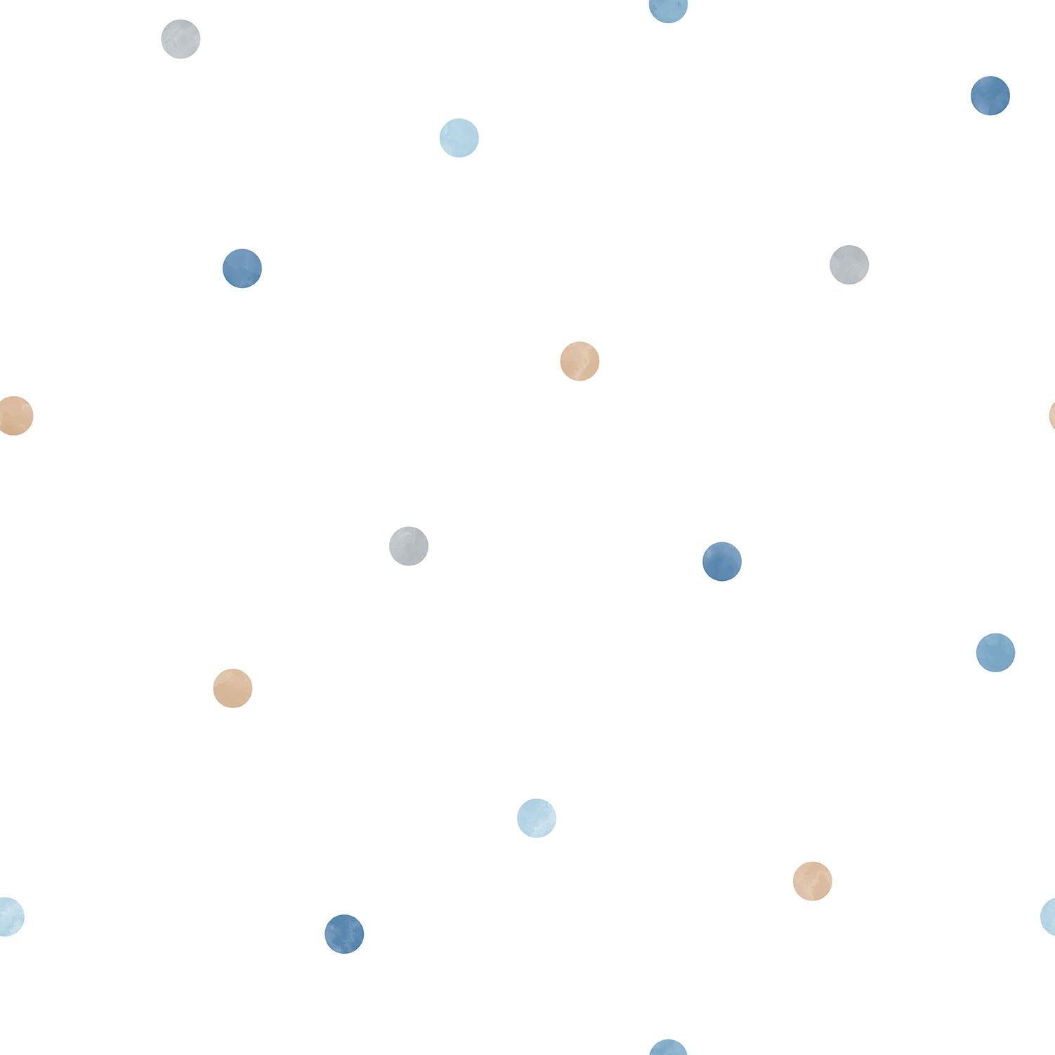 Shop Colorful Dot Blue Wallpaper from the Just 4 Kids 2 Collection ...