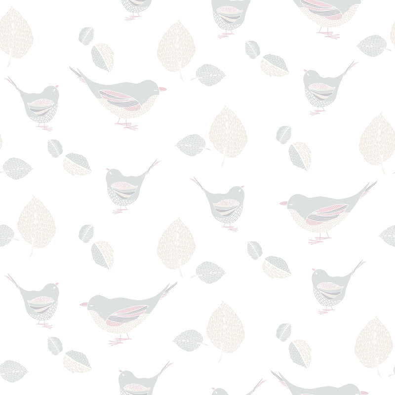 media image for sample bird neutral wallpaper from the just 4 kids 2 collection by galerie wallcoverings 1 276