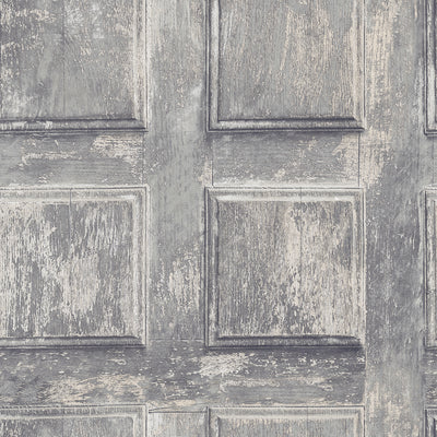 product image for Door Dark Grey Wallpaper from the Nostalgie Collection by Galerie Wallcoverings 29