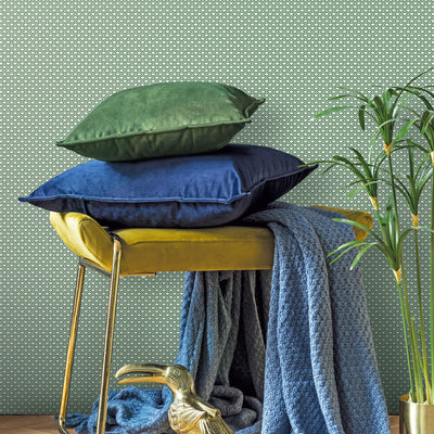 product image for Shell Top Emerald Wallpaper from the Small Prints Collection by Galerie Wallcoverings 79