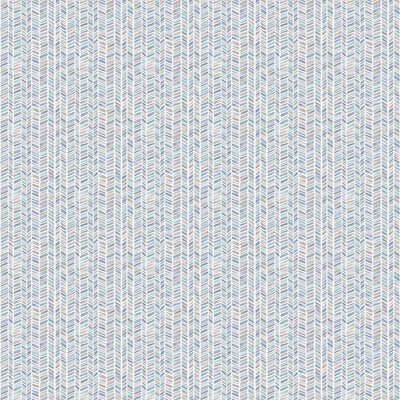 product image of Stained Glass Stripe Teal/Tan Wallpaper from the Small Prints Collection by Galerie Wallcoverings 587