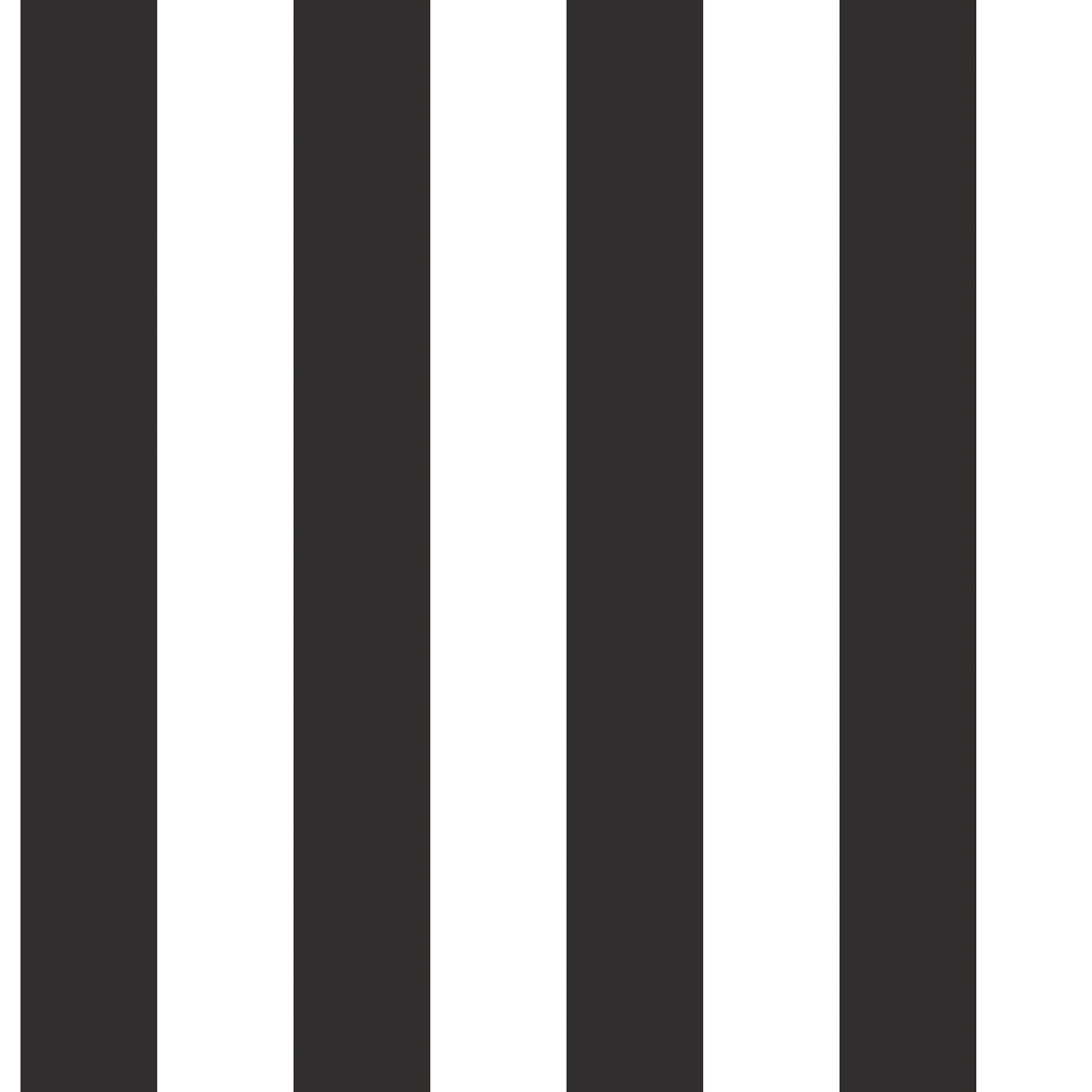 Shop Sample Awning Stripe Black Wallpaper from the Just Kitchens ...