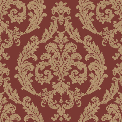 product image for Traditional Damask Red/Gold Wallpaper from the Palazzo Collection by Galerie Wallcoverings 62