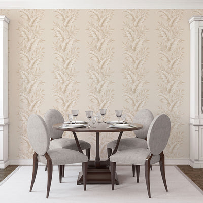 product image for Leafy Beige Wallpaper from the Palazzo Collection by Galerie Wallcoverings 69