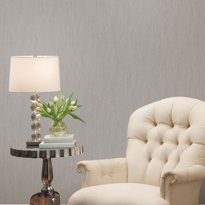 media image for Vertical Faux Grey Wallpaper from the Palazzo Collection by Galerie Wallcoverings 288