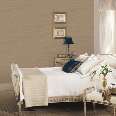 product image for Horizontal Textured Brown/Beige Wallpaper from the Palazzo Collection by Galerie Wallcoverings 89