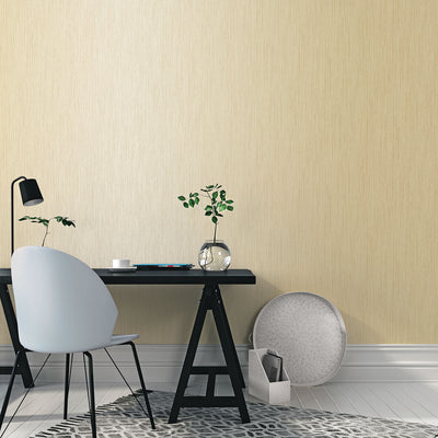 product image for Vertical Textile Gold/Yellow Wallpaper from the Special FX Collection by Galerie Wallcoverings 23