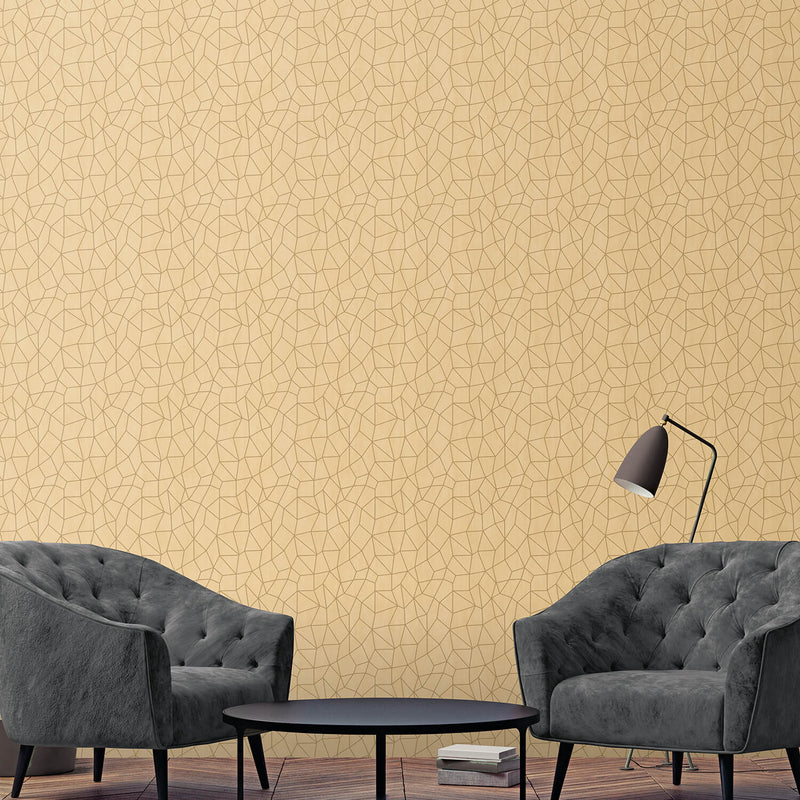 media image for Glitter Web Gold Wallpaper from the Special FX Collection by Galerie Wallcoverings 271