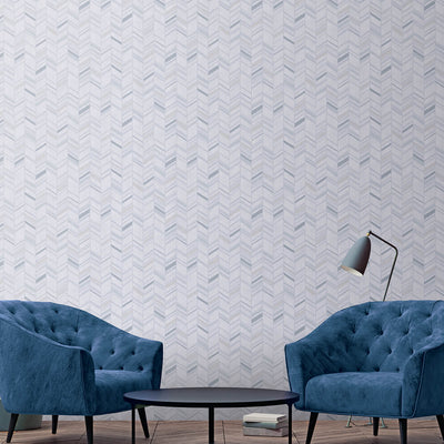 product image for Glitter Chevrons Grey/Metallic Wallpaper from the Special FX Collection by Galerie Wallcoverings 17