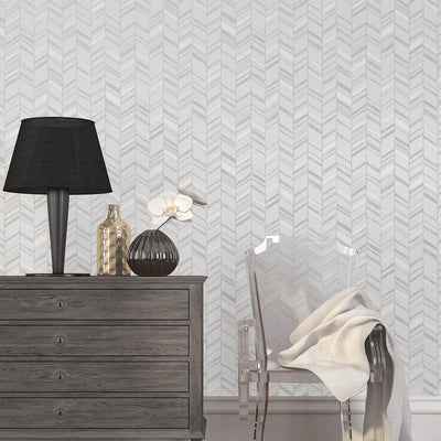 product image for Glitter Chevrons Wallpaper from the Special FX Collection by Galerie Wallcoverings 32