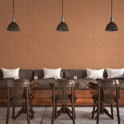 product image for Spiral Copper Wallpaper from the Special FX Collection by Galerie Wallcoverings 93