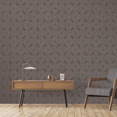 product image for Spiral Brown/Metallic Wallpaper from the Special FX Collection by Galerie Wallcoverings 51