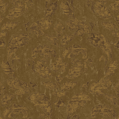 product image for In Lay Wallpaper in Brown/Gold from the Ambiance Collection by Galerie Wallcoverings 75