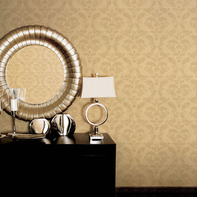 product image for In Lay Wallpaper in Ochre/Light Gold from the Ambiance Collection by Galerie Wallcoverings 39