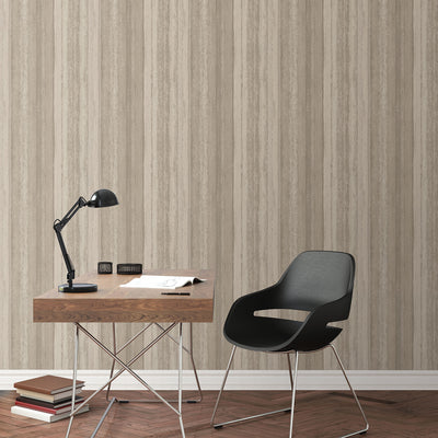 product image for Nomed Stripe Wallpaper in Taupe from the Ambiance Collection by Galerie Wallcoverings 57