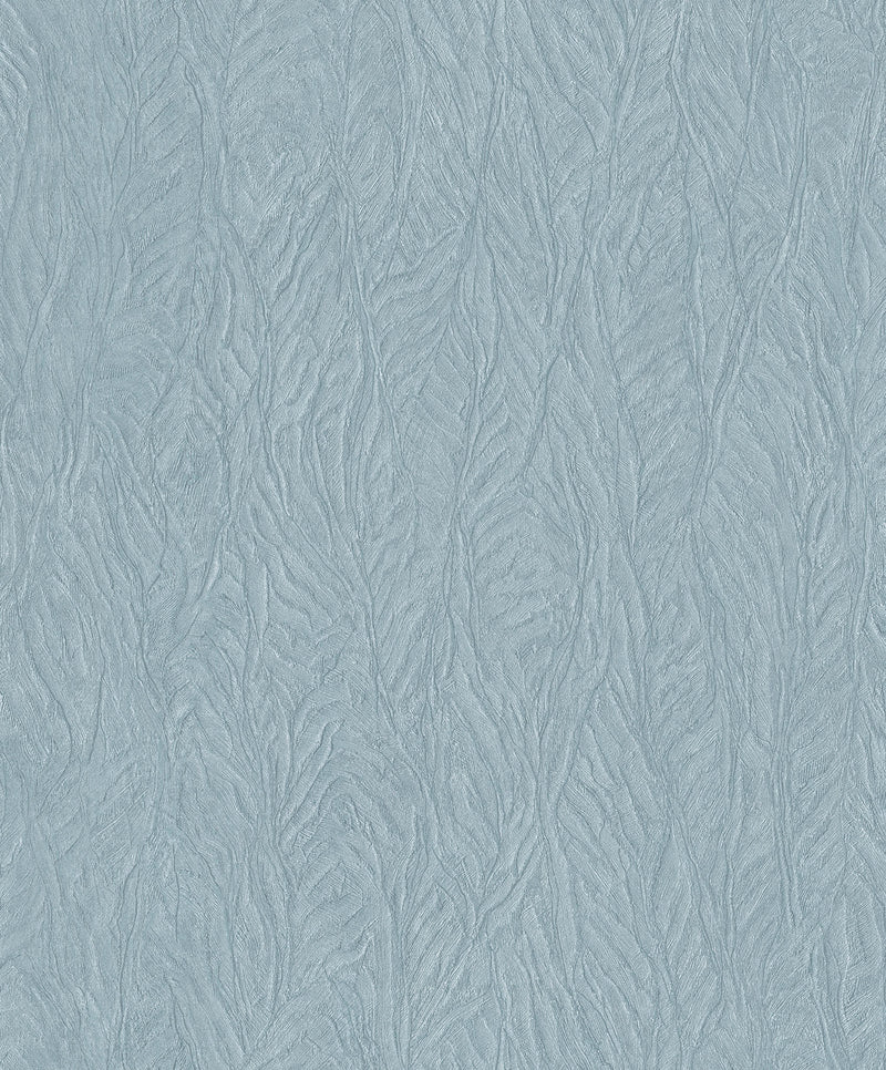media image for Leaf Emboss Wallpaper in Light Blue from the Ambiance Collection by Galerie Wallcoverings 276