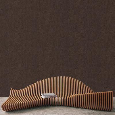 product image for Leaf Emboss Wallpaper in Brown from the Ambiance Collection by Galerie Wallcoverings 8