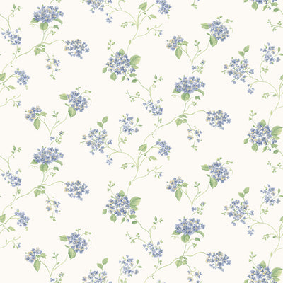 product image for Floral Branch Blue/Green Wallpaper from the Miniatures 2 Collection by Galerie Wallcoverings 68