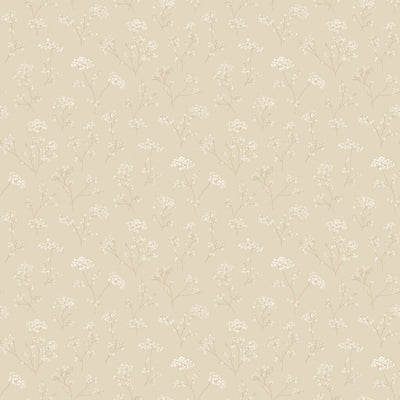 product image of Flowers Beige Wallpaper from the Miniatures 2 Collection by Galerie Wallcoverings 570