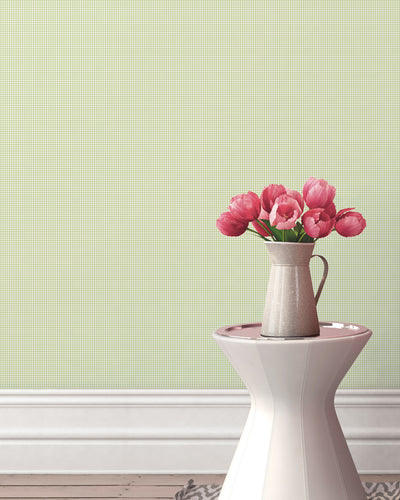 product image for Checked Green Wallpaper from the Miniatures 2 Collection by Galerie Wallcoverings 61