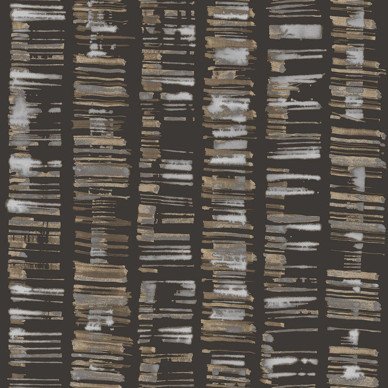 media image for Aztec Wallpaper in Black, Grey, Tan from the Bazaar Collection by Galerie Wallcoverings 239